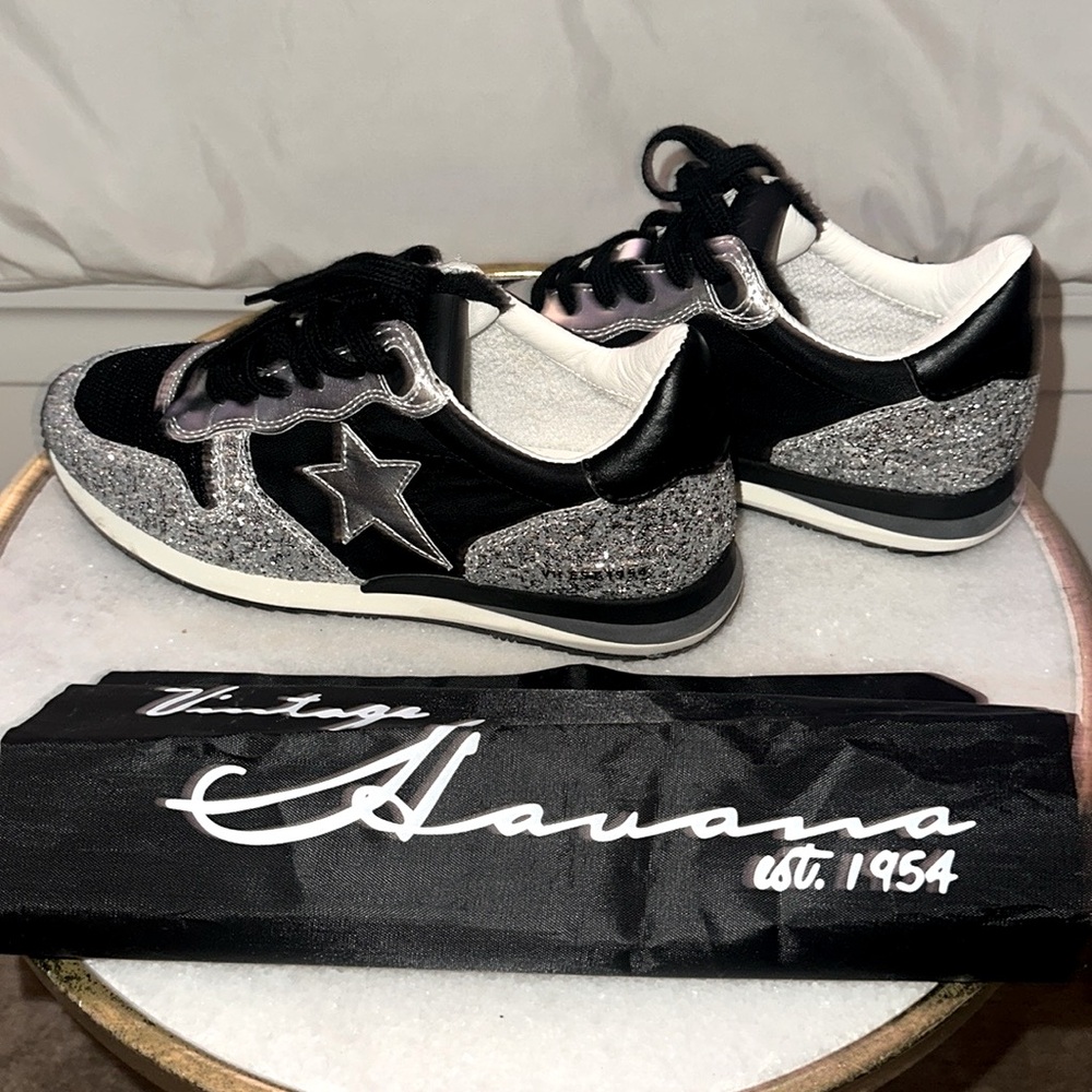 Vintage Havana Rock Glitter Sneakers